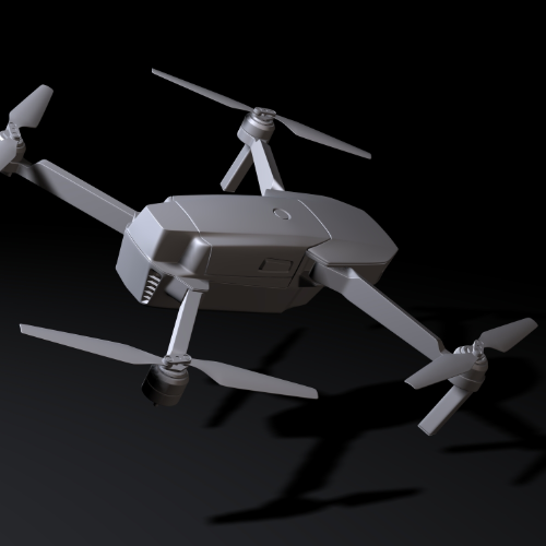 Drone model by Tom Claus
